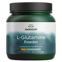 Глутамин аминокислота повышает иммунитет L-Glutamine, 340г порошок, Swanson