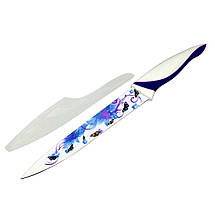 Ніж кухонний CF Knives Original сталевий з керамічним покриттям 34 см, фото 2