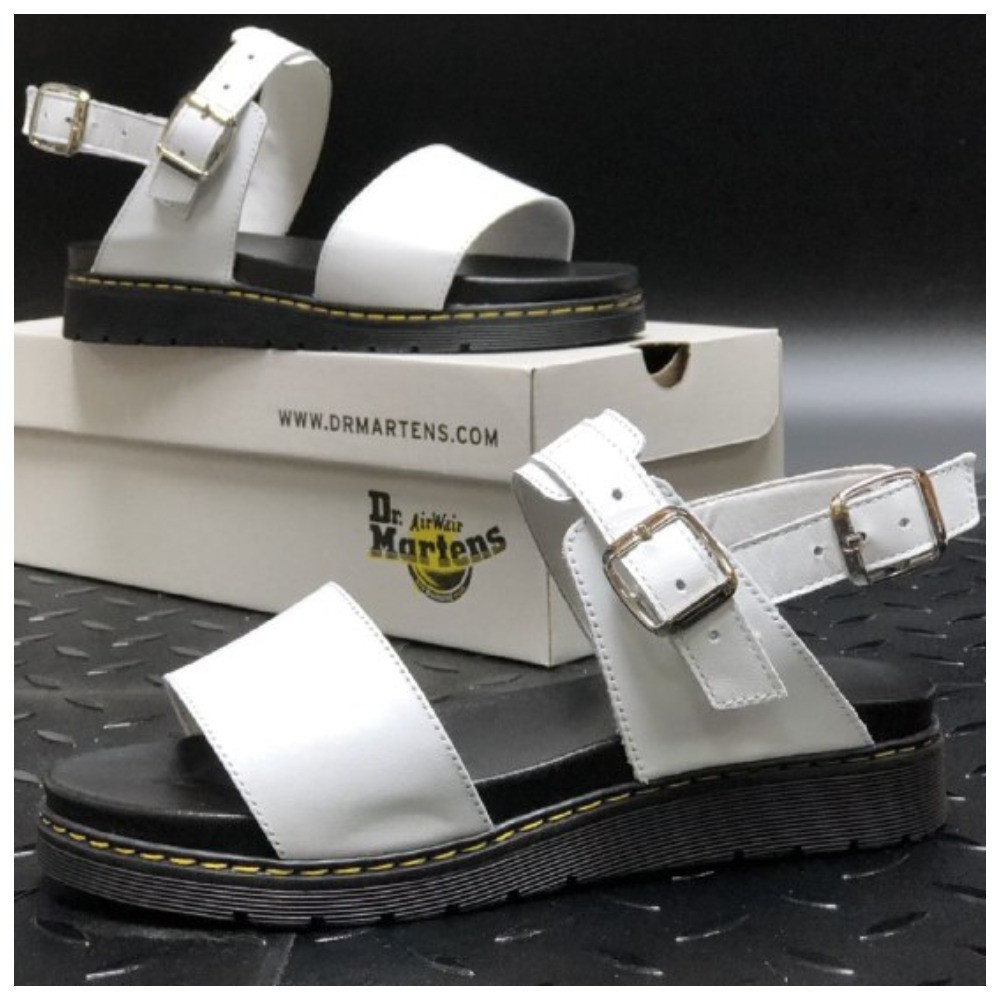 Жіночі Sandals Dr. Martens, чорно-білі сандалі доктор мартенс мартінс, фото 1