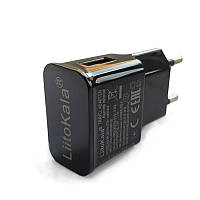 USB зарядка 2A USB адаптер зарядний пристрій Liitokala 5В 2А 2 ампера Lii-U1 Оригінал!