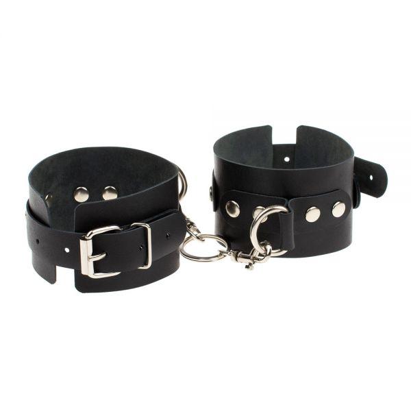 Наручники Obediense, Smooth Black, фото 1