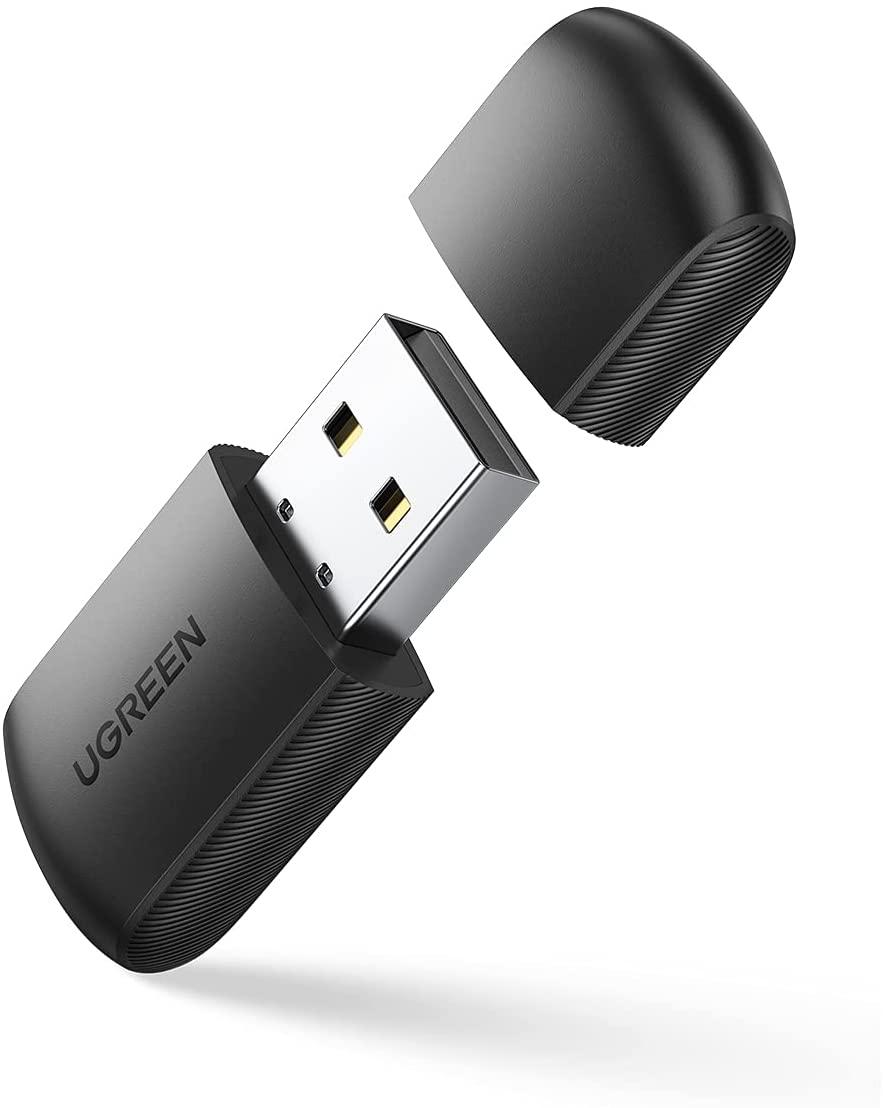 WiFi-адаптер UGREEN USB для ПК AC650 5G/2.4 G двохдіапазонний Mini Wireless (CM448)