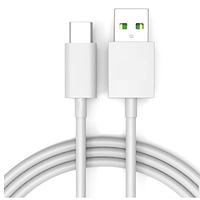 Кабель VOOC Flash Charge для Oppo 30W / 5V-6A 1m USB на Type-C / USB-C (DL129) (white)