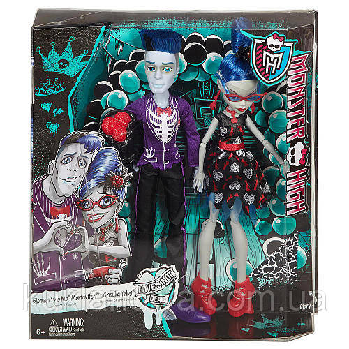 Набір Monster High Гулія Єлпс і Слоу Мо серія Любов не вмирає (CKD81), фото 1