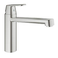 Кран кухонный однорычажный GROHE Eurosmart Cosmopolitan 30193DC0 сатин латунь 111095