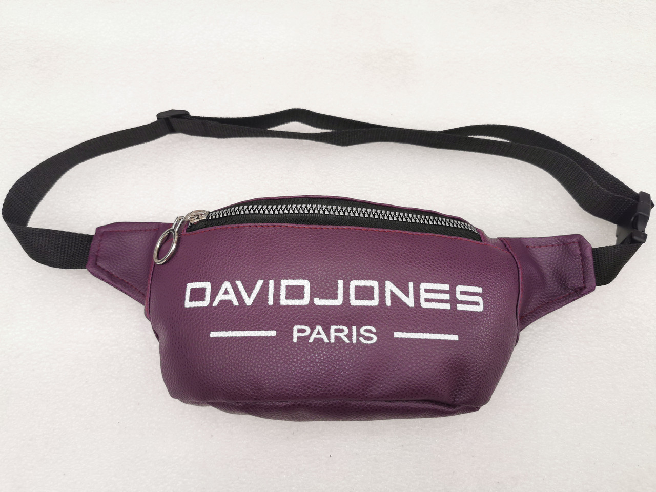 Сумка на пояс DAVIDJONES мистецтв. шкіра барсетки сумка жіночий і чоловічий пояс Бананка тільки гуртом, фото 1