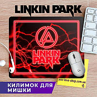 Коврик для мыши Линкин Парк "Red Energy" / Linkin Park 30*20 см