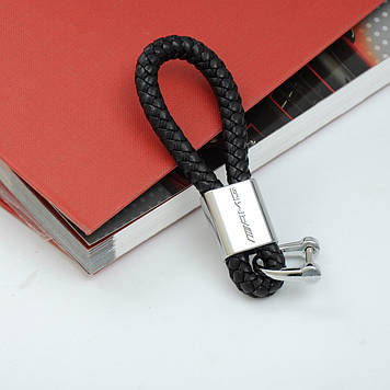 Брелок  AMG джгут з екошкіри