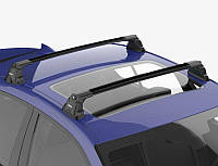 Багажник на крышу Mitsubishi ASX 2010- в штатные места черный Turtle