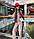 Річний брючний костюм з брюками-кльош і вільною сорочкою з рукавом регланом повсякденний (р. S-XL) 8mko1925, фото 2