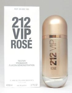 Парфумована вода Тестер жіноча Carolina Herrera 212 VIP Rose (Кароліна Ерера Роуз) 80 мл