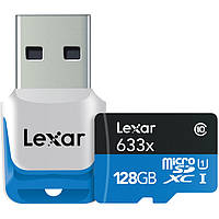 Карта пам' яті Lexar 128GB High Performan UHS-I microSDXC 633X