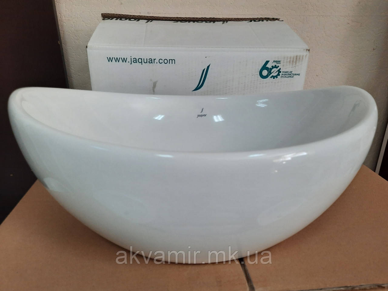 Раковина JAQUAR Continental 42,5х35 на стільницю, фото 1