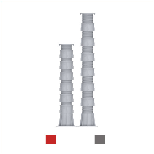 Регульована опора (786-1083 мм) Karoapp К-А4 + 6 шт. K-CL (K-A11), фото 1