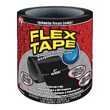 Надміцна стрічка/скотч FLEX TAPE(1,5 m) 10см (Чорний/Білий)