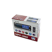 Автомагнітола MP3 3882 ISO, 1DIN сенсор