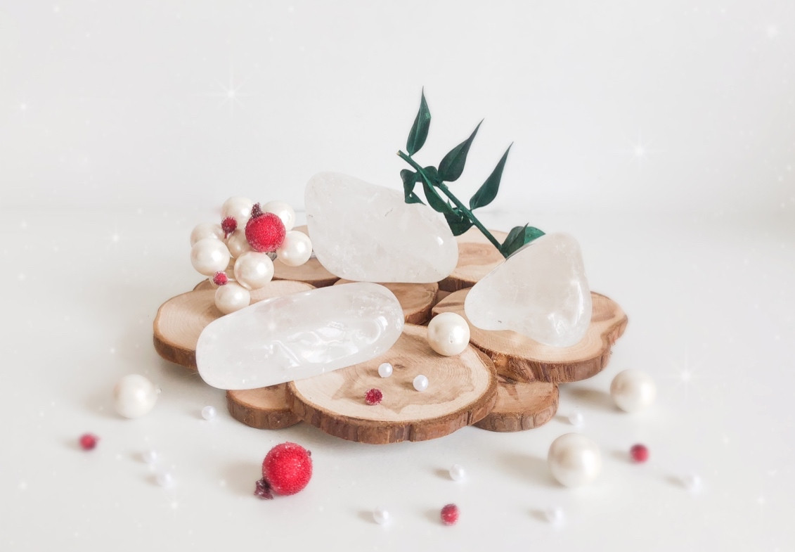Лот - гірський кришталь/ галтування, 180 г
