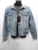Мужская джинсовая куртка Denim р.48 011KMJ (только в указанном размере, только 1 шт)