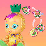Інтерактивна Лялька плакса Піа з ароматом ананаса Cry Babies Tutti Frutti Pia The Pineapple, фото 4
