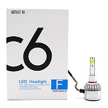 Лампи світлодіодні С6 LED H1 (3800Лм, 36Вт, 8-48В)