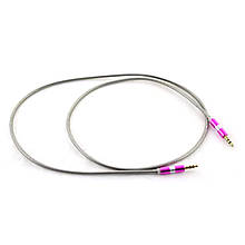 Кабель AUX 3.5 mm Jack - Jack Spring COLOR