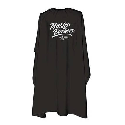Накидка для стрижки і гоління Nishman Master Barbers Black