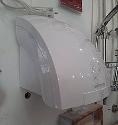 Сушарка для рук Lidz 92 сенсорна 1800 Вт біла