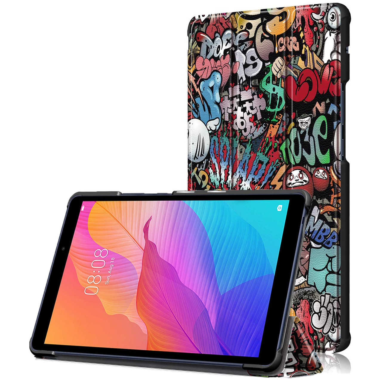 Чохол-книжка Colored Cover для Huawei MatePad T8 8.0 Graffiti