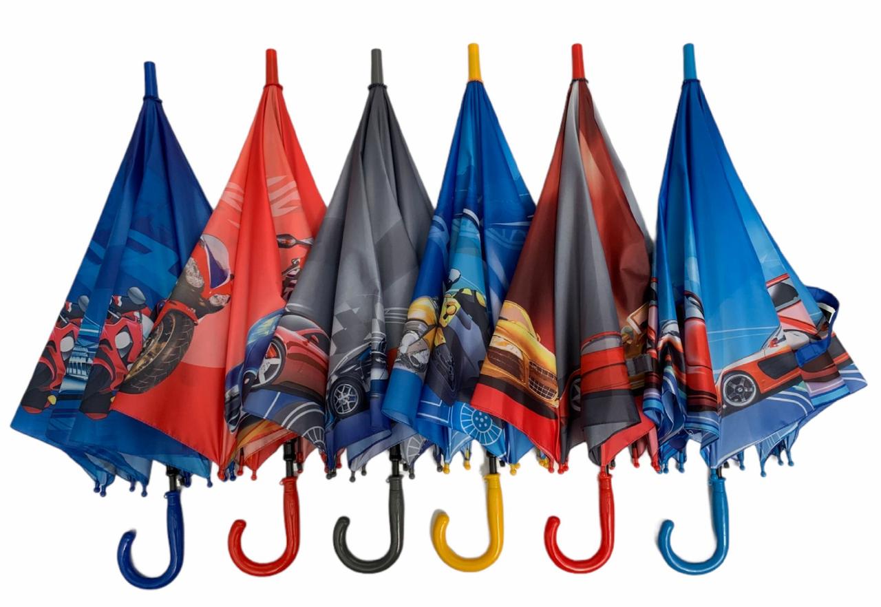 Дитяча парасоля-тростина "Перегони" від FLAGMAN, 6 кольорів, fl146, фото 1