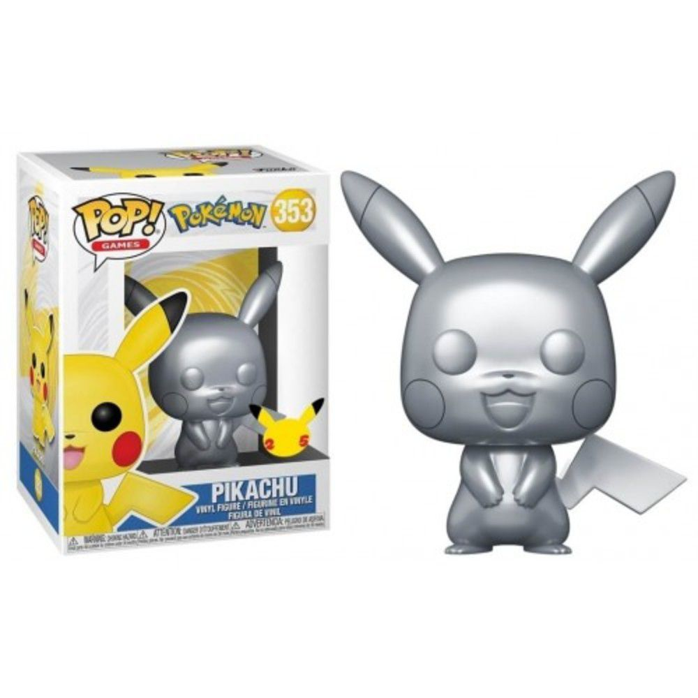 Фігурка Funko Pop Фанк Поп Покемон Го Пікачу Pokemon Pikachu (Exclusive) 10см Game PG P E 353
