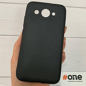 Чохол для Huawei Y3 2017 однотонний силіконовий чохол на телефон хуавей у3 2017 чорний PLN