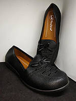 Туфлі з бантиком, чорні, МАЛОМІРЯТЬ