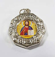 Медальйон-образок восьмикутний з образом Ісуса Христа.