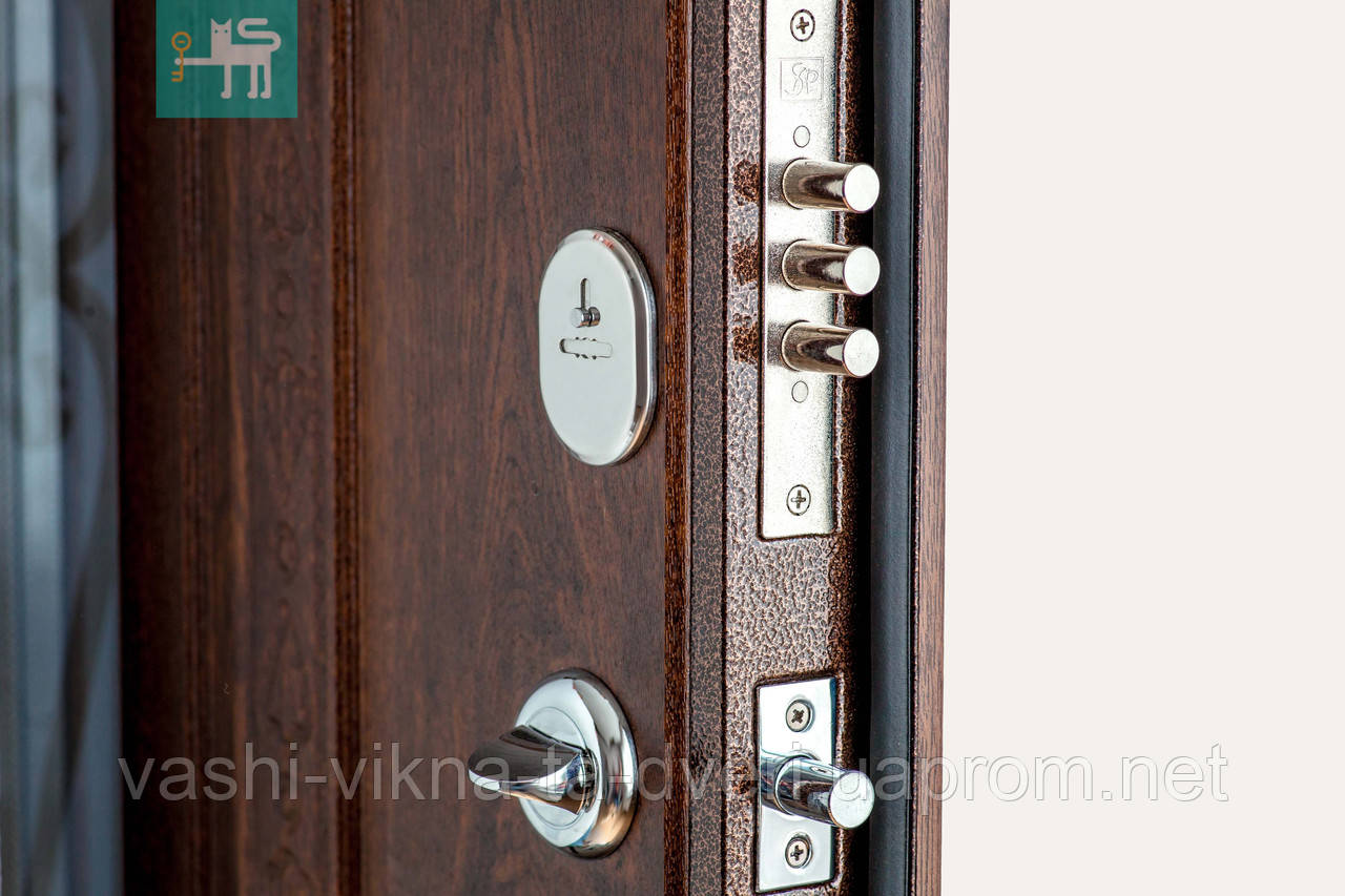 Дверь входная для улицы со стеклом Министерство Дверей ПК-139 винорит Дуб темный - фото 8 - id-p1435775620