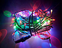 Шнурок вуличний 200 LED кольорові, 20м