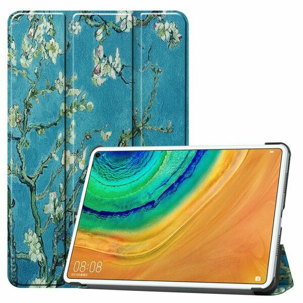 Чохол-книжка Colored Cover для Huawei MatePad Pro 10.8 (Wake / Sleep) Blossom