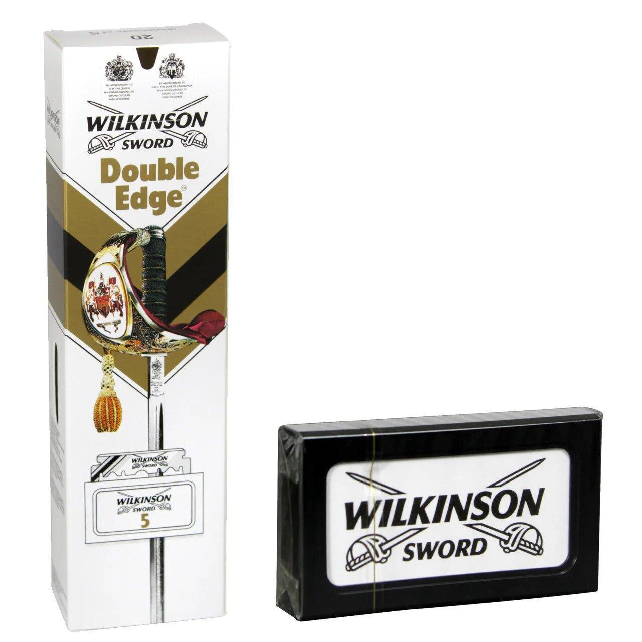Леза Wilkinson Double Edges Blades 100 шт
