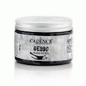 Грунт Cadence Gesso, Чорний, 150 мл