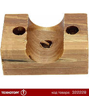 Подшипник деревянный вала привода шнека подачи (одна половинка), JD9500/9600 | H135475