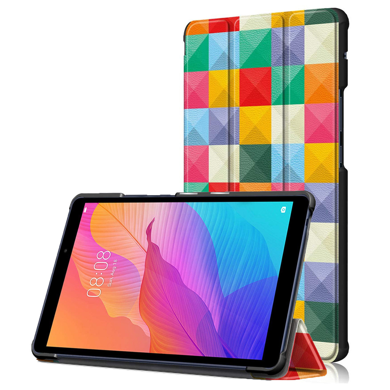 Чохол-книжка Colored Cover для Huawei MatePad T8 8.0 Cubes, фото 1