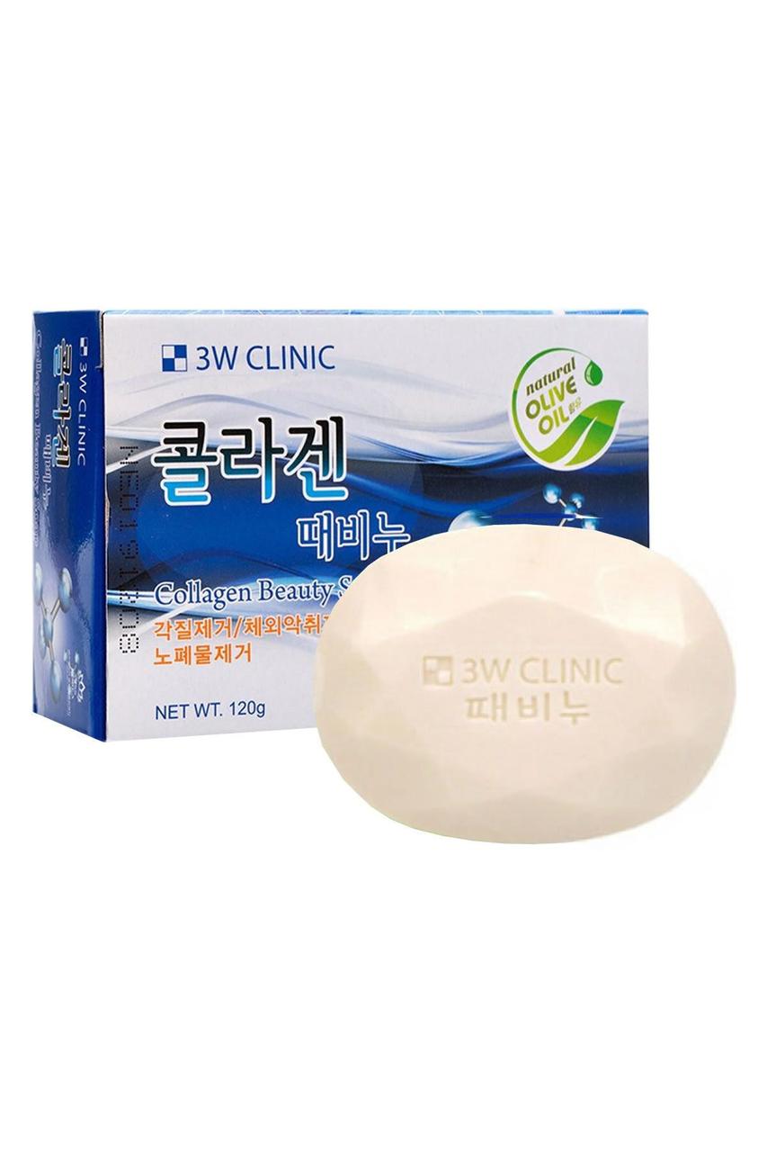 775991 Мыло для лица и тела с коллагеном 3W CLINIC COLLAGEN DIRT SOAP 120g - фото 1 - id-p1258897644