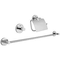 Набор аксессуаров для ванной комнаты GROHE Essentials 40775001 хром 111295