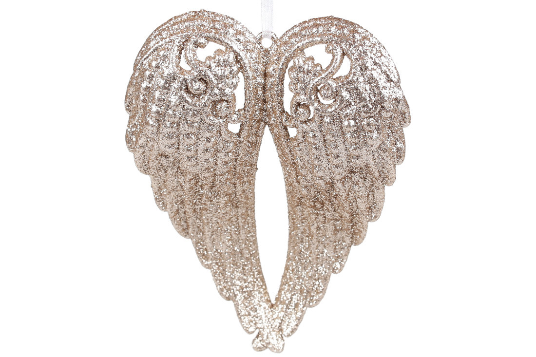 Підвіска Крила 15см шампань, фото 1
