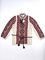 В'язана вишиванка для дівчинки "Квіточка" 0718