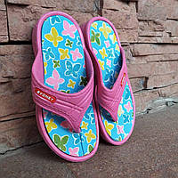 В'єтнамки гумові з квіточками на підошві