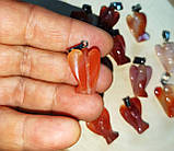 Кулон, підвіс — ангел із серця на шнурку, фото 3