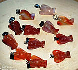 Кулон, підвіс — ангел із серця на шнурку, фото 4