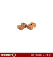 Подшипник деревянный вала привода шнека подачи (одна половинка), JD9500/9600 (Agri Parts | H135475JD