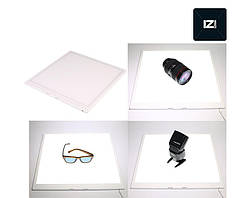 LED-підставка, що світиться панель 40х40 світлодіодне предметне знімання