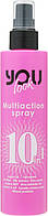 Спрей для волос мгновенного действия 10 в 1 (роз.) You Look 200 мл Professional Multiaction 10 in 1 Hairspray